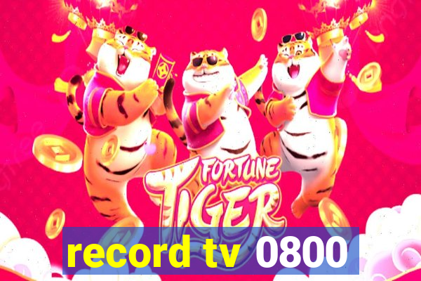 record tv 0800